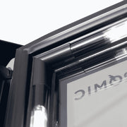 Bromic Upright Display Fridge - 1082L - 2 Door - Flat Glass - Lightbox - GM1100LB-NR