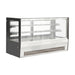 Bonvue Counter Top Square 2 Shelves Glass Cold Food Display 1200mm - GN-1200RT