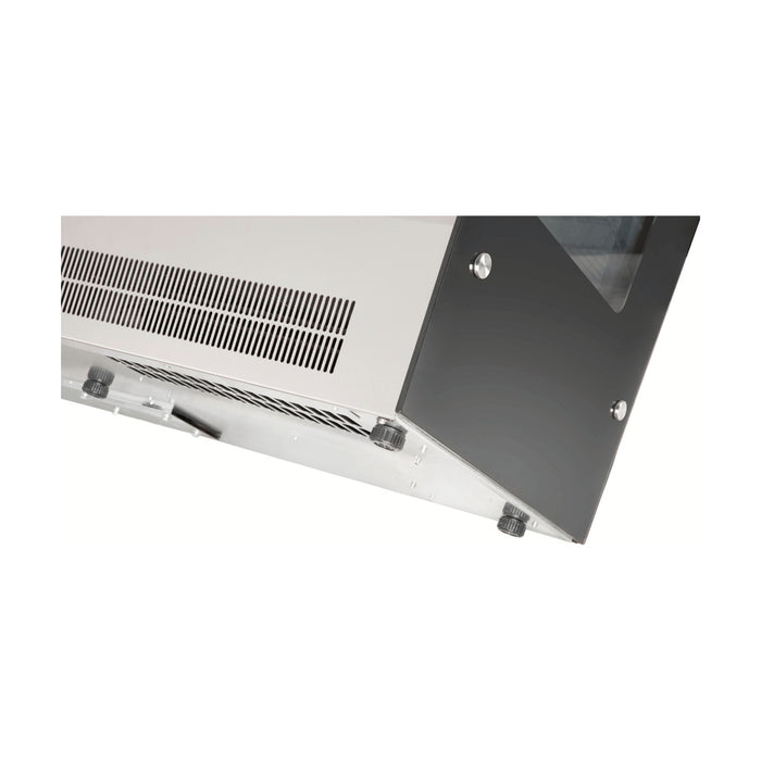 Bonvue Counter Top Square 2 Shelves Glass Cold Food Display 1200mm - GN-1200RT