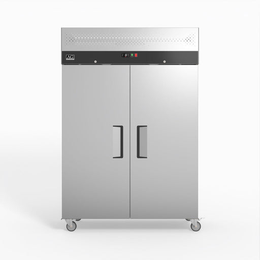 AG Upright Double Stainless Steel Door Freezer 1000L - GNX1000BT