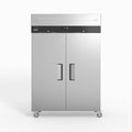 AG Upright Double Stainless Steel Door Fridge 1000L - GNX1000TN