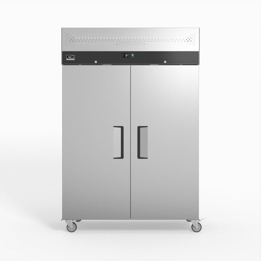 AG Upright Double Stainless Steel Door Fridge 1000L - GNX1000TN