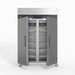 AG Upright Double Stainless Steel Door Fridge 1000L - GNX1000TN