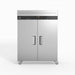 AG Upright Double Stainless Steel Door Freezer 1300L - GNX1400BT