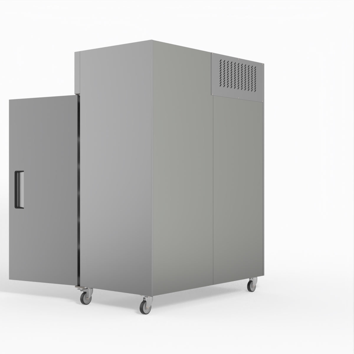 AG Upright Double Stainless Steel Door Freezer 1300L - GNX1400BT