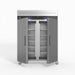 AG Upright Double Stainless Steel Door Fridge 1300L - GNX1400TN
