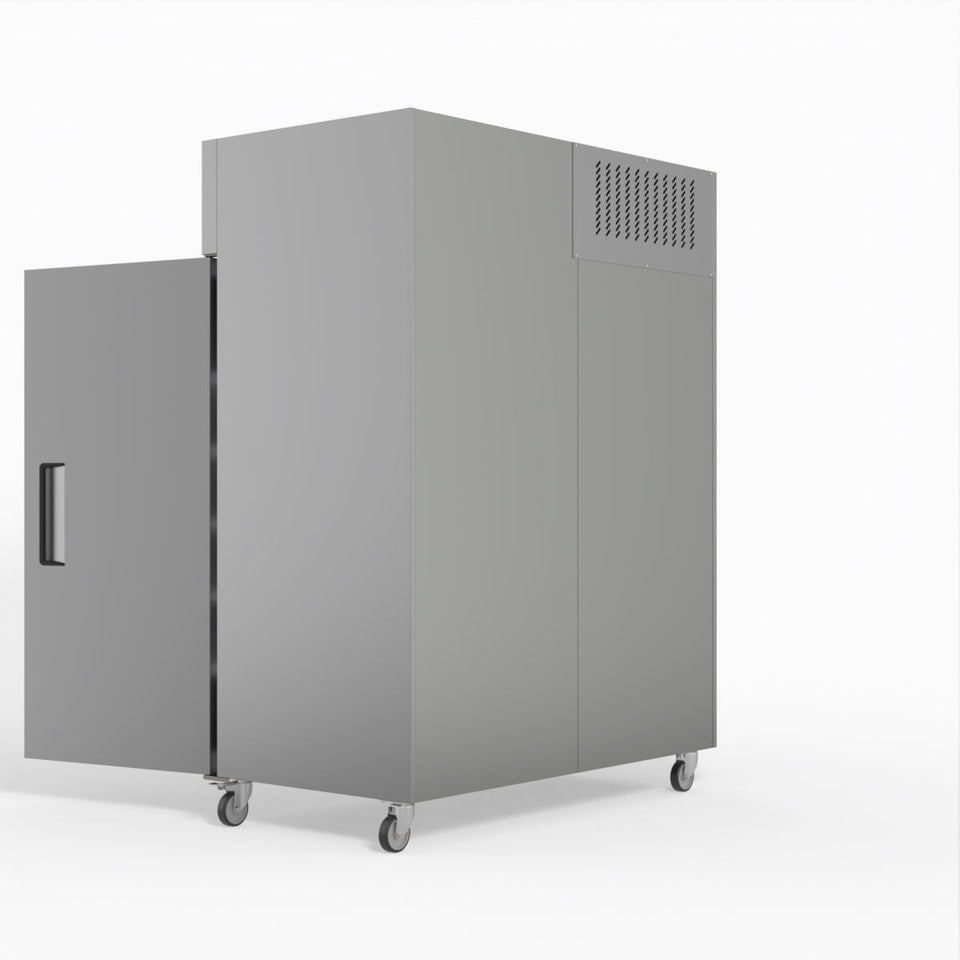 AG Upright Double Stainless Steel Door Fridge 1300L - GNX1400TN
