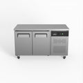 AG Two Door Commercial Worktop / Under Bench Fridge 700mm Depth 282L - GNX2100TN