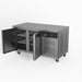AG Two Door Commercial Worktop / Under Bench Fridge 700mm Depth 282L - GNX2100TN