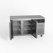 AG Two Door Commercial Worktop / Under Bench Fridge 700mm Depth 282L - GNX2100TN