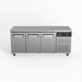 AG Commercial Three Door Worktop / Under Bench Freezer 700mm Depth 417L - GNX3100BT