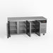 AG Commercial Three Door Worktop / Under Bench Freezer 700mm Depth 417L - GNX3100BT
