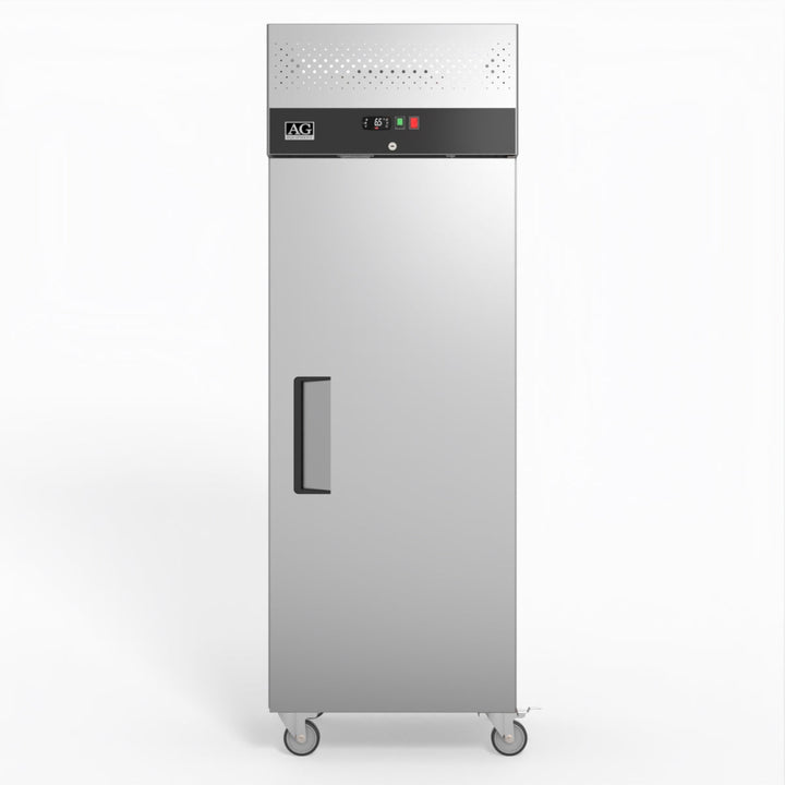 AG Upright Single Stainless Steel Door Freezer 429L - GNX400BT