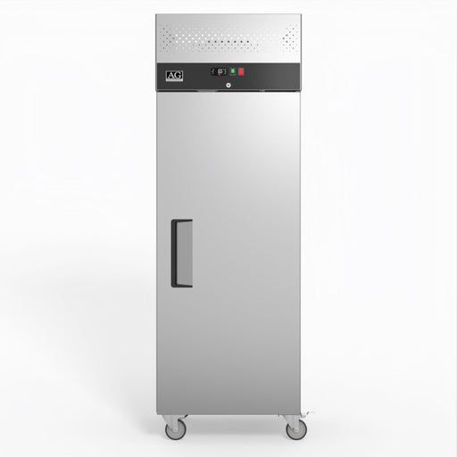AG Upright Single Stainless Steel Door Freezer 429L - GNX400BT