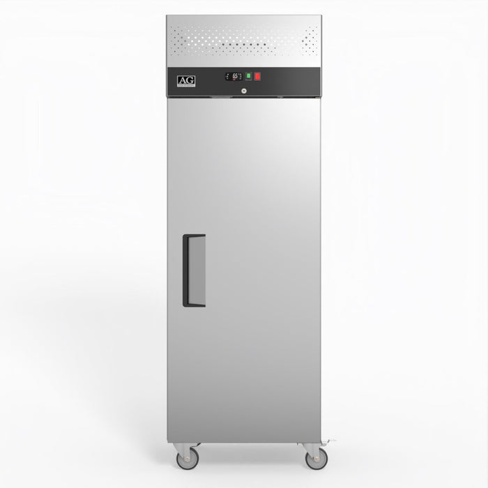 AG Upright Single Stainless Steel Door Freezer 429L - GNX400BT