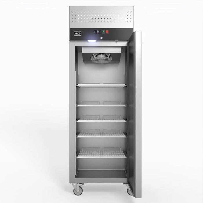 AG Upright Single Stainless Steel Door Freezer 429L - GNX400BT