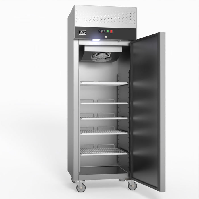 AG Upright Single Stainless Steel Door Freezer 429L - GNX400BT