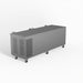AG Commercial Four Glass Door Worktop / Under Bench Display Fridge 700mm Depth 553L - GNX4100TNG