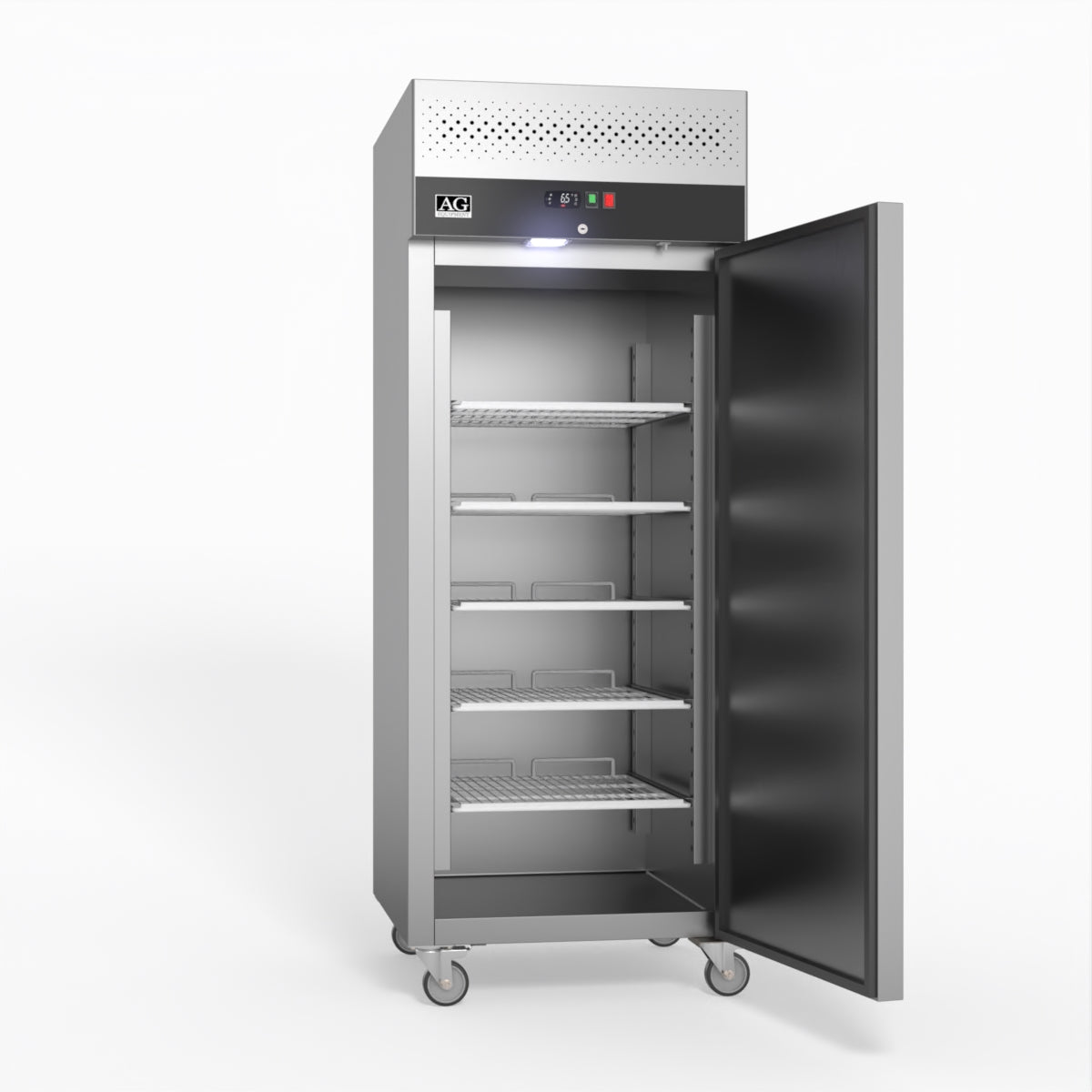 AG Upright Stainless Steel Door Fridge 650L - GNX650TN