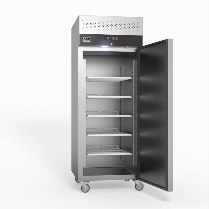 AG Upright Stainless Steel Door Fridge 650L - GNX650TN
