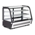 Polar G-Series Energy Efficient Countertop Food Display Fridge Black 160L - GP291-A