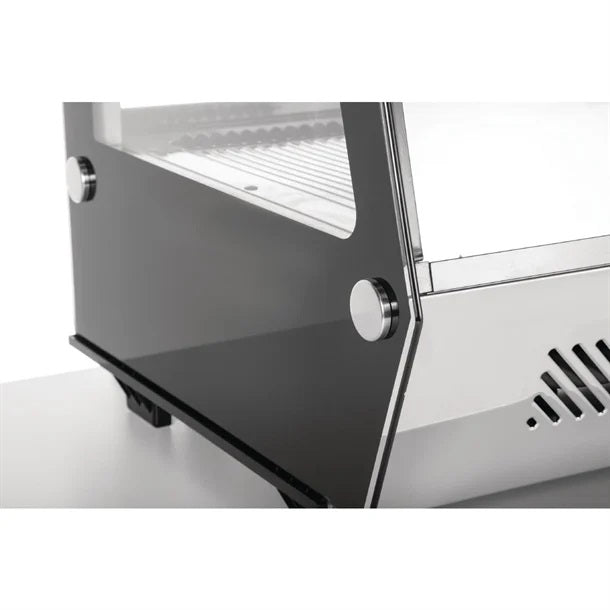 Polar G-Series Energy Efficient Countertop Food Display Fridge Black 160L - GP291-A