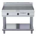 Waldorf 800 Series 1200mm Electric Griddle - Leg Stand - GP8120E-LS