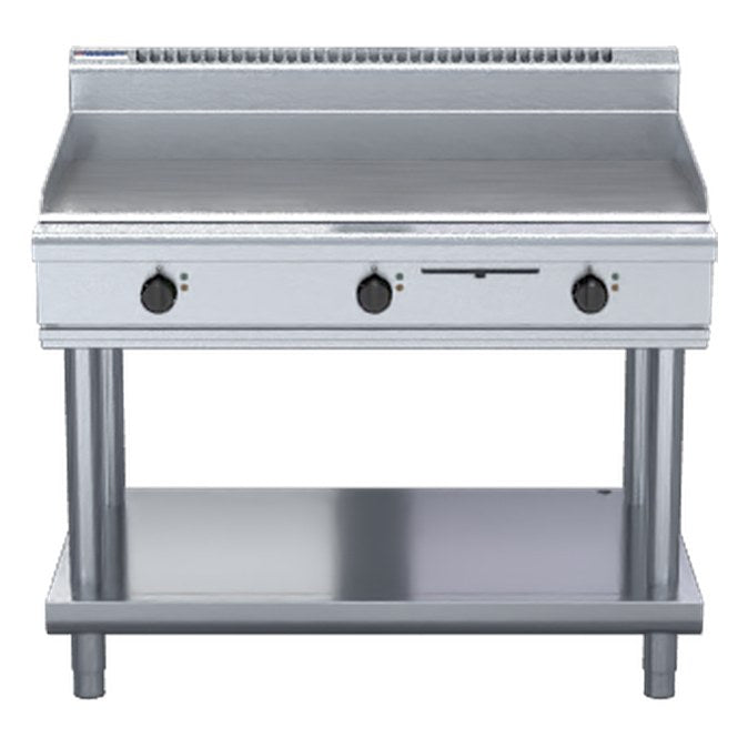 Waldorf 800 Series 1200mm Electric Griddle - Leg Stand - GP8120E-LS