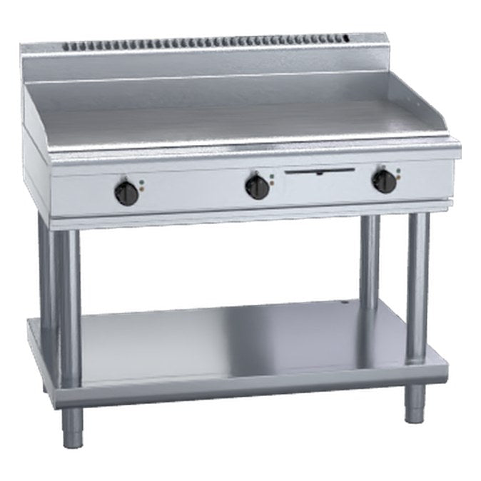 Waldorf 800 Series 1200mm Electric Griddle - Leg Stand - GP8120E-LS