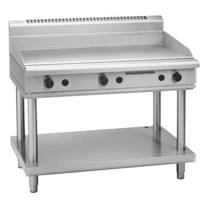 Waldorf 800 Series 1200mm Gas Griddle - Leg Stand - GP8120G-LS