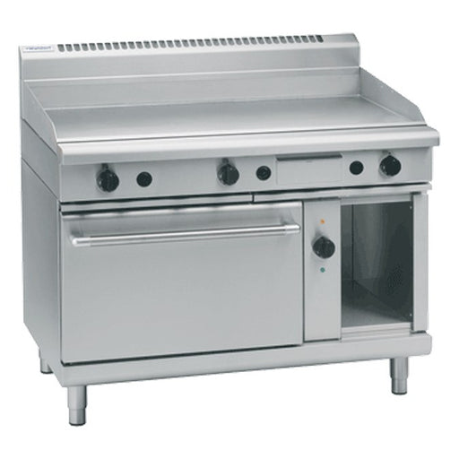 Waldorf 800 Series 1200mm Gas Griddle Electric Convection Oven Range - GP8121GEC