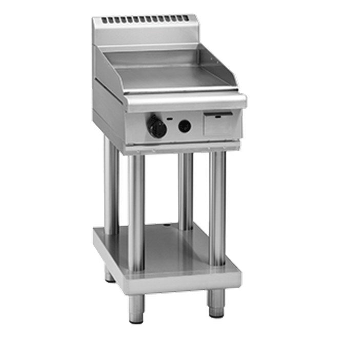 Waldorf 800 Series 450mm Gas Griddle - Leg Stand - GP8450G-LS