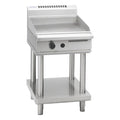 Waldorf 800 Series 600mm Gas Griddle Low Back Version - Leg Stand - GPL8600G-LS