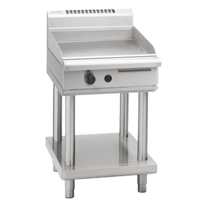Waldorf 800 Series 600mm Gas Griddle - Leg Stand - GP8600G-LS