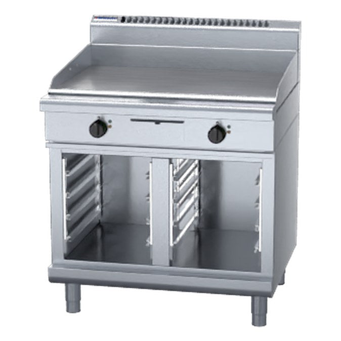 Waldorf 800 Series 900mm Electric Griddle - Cabinet Base - GP8900E-CB