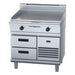 Waldorf 800 Series 900mm Electric Griddle - Refrigerated Base - GP8900E-RB