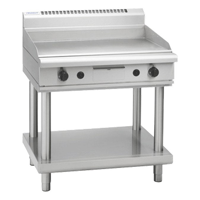 Waldorf 800 Series 900mm Gas Griddle - Leg Stand - GP8900G-LS