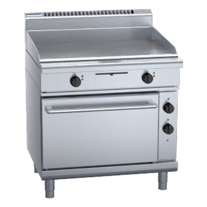 Waldorf 800 Series 900mm Electric Griddle Convection Oven Range - GP8910EC
