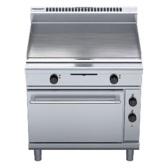 Waldorf 800 Series 900mm Electric Griddle Static Oven Range - GP8910E