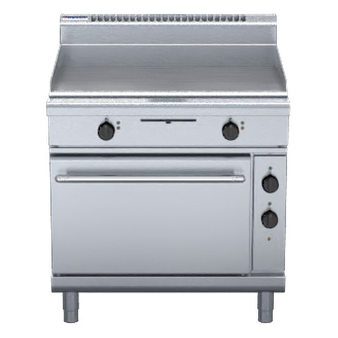 Waldorf 800 Series 900mm Electric Griddle Static Oven Range - GP8910E
