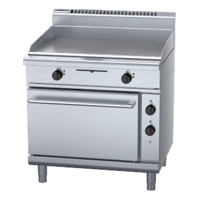 Waldorf 800 Series 900mm Electric Griddle Static Oven Range - GP8910E