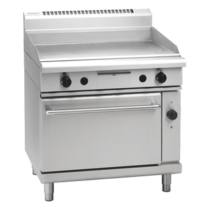 Waldorf 800 Series 900mm Gas Griddle Electric Convection Oven Range - GP8910GEC