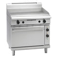 Waldorf 800 Series 900mm Gas Griddle Electric Static Oven Range Low Back Version - GPL8910GE