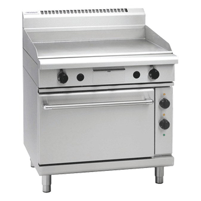 Waldorf 800 Series 900mm Gas Griddle Electric Static Oven Range - GP8910GE