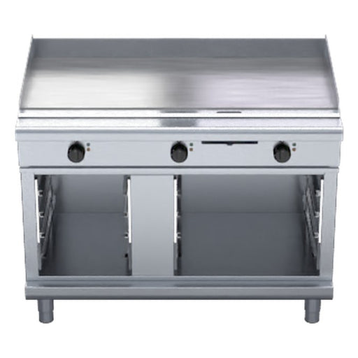 Waldorf 800 Series 1200mm Electric Griddle Low Back Version - Cabinet Base - GPL8120E-CB