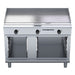 Waldorf 800 Series 1200mm Electric Griddle Low Back Version - Cabinet Base - GPL8120E-CB