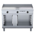 Waldorf 800 Series 1200mm Electric Griddle Low Back Version - Cabinet Base - GPL8120E-CB