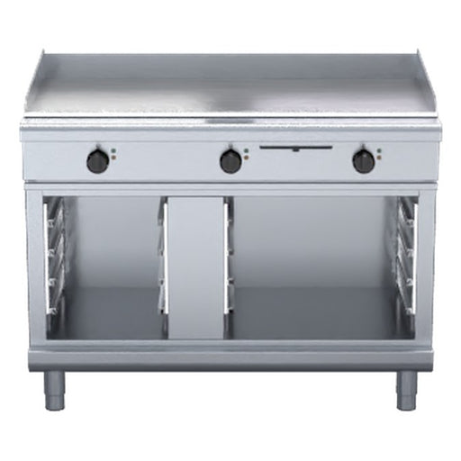 Waldorf 800 Series 1200mm Electric Griddle Low Back Version - Cabinet Base - GPL8120E-CB