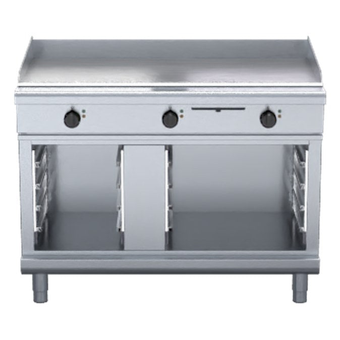 Waldorf 800 Series 1200mm Electric Griddle Low Back Version - Cabinet Base - GPL8120E-CB