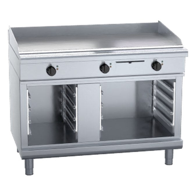 Waldorf 800 Series 1200mm Electric Griddle Low Back Version - Cabinet Base - GPL8120E-CB